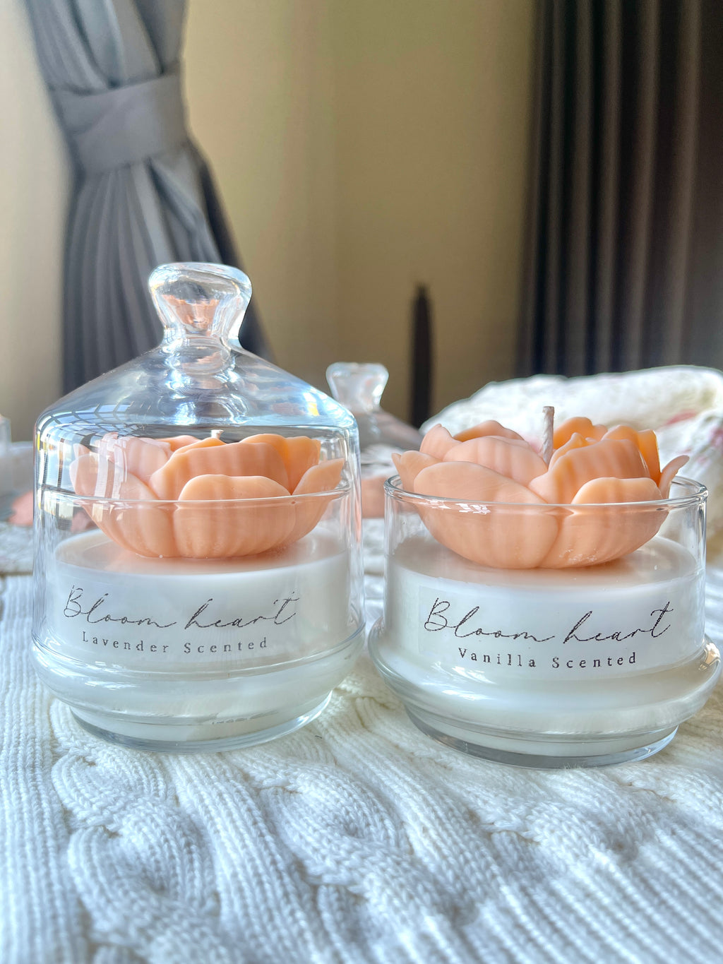 Orange Bloom Heart