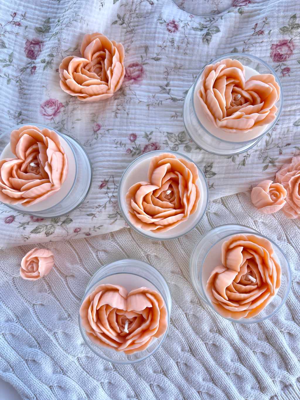 Orange Bloom Heart